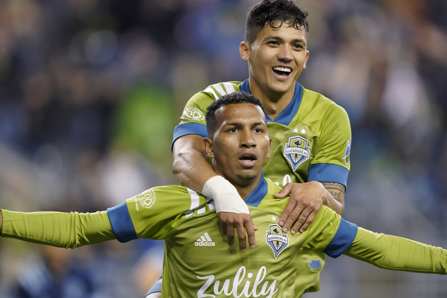 APTOPIX MLS Whitecaps Sounders Soccer